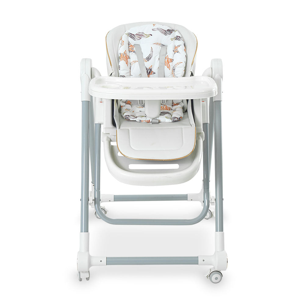 HIGH CHAIR WITH ADJUSTABLE HEIGHT WHITE