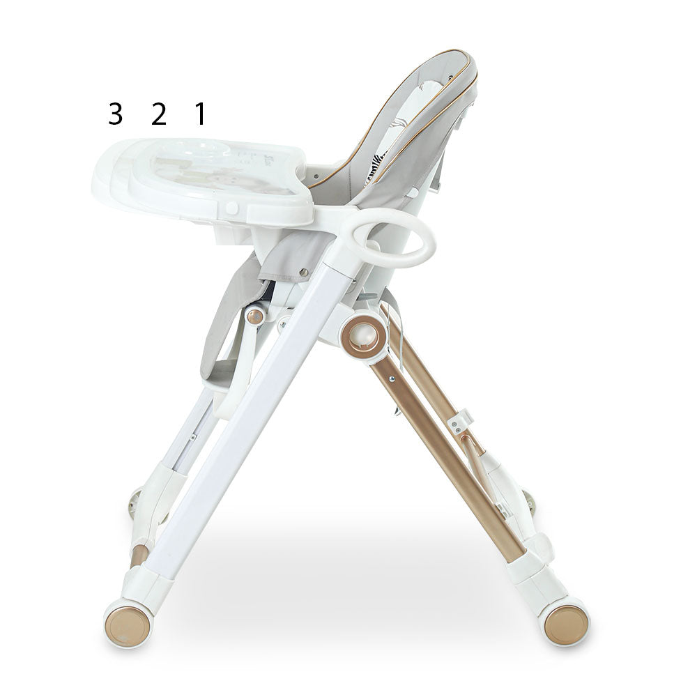 HIGH CHAIR SLEEK GREY