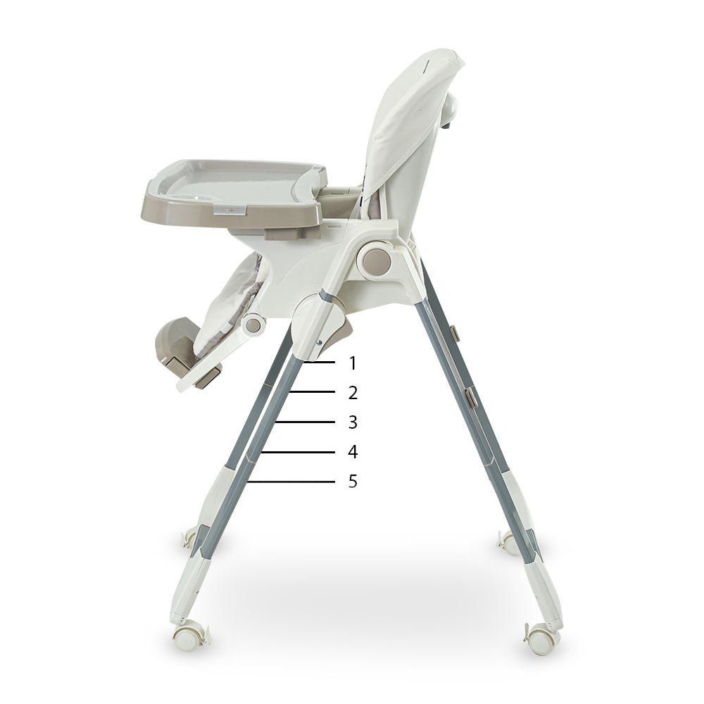 HIGH CHAIR PURE IVORY FLEX-FIT