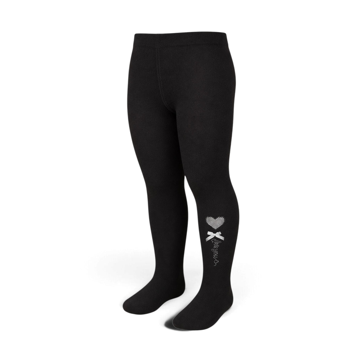 LEGGINGS LOVE YOU HEART BLACK