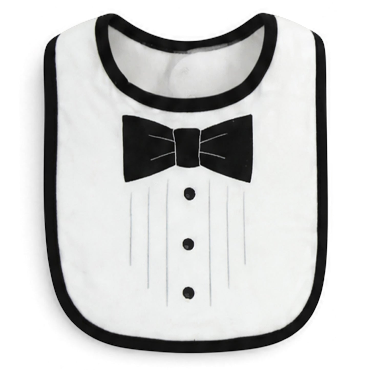 "LITTLE STUD" INFANT BIBS PK-3 & 2 BOOTIES