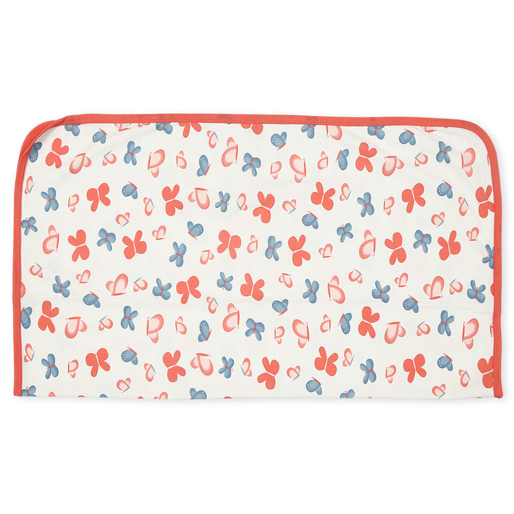 BABY GIRL GIFT SET CORAL BUTTERFLIES