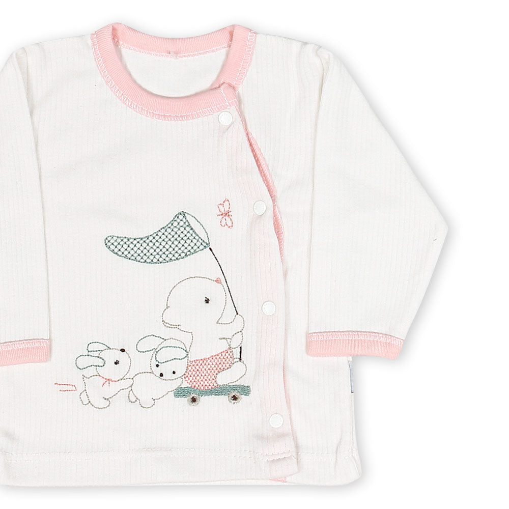 BABY GIRL GIFT SET PINK BUNNIES
