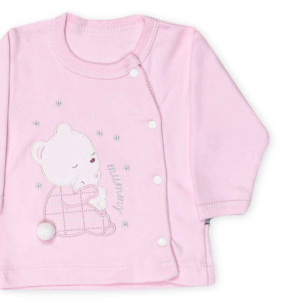 BABY GIRL GIFT SET PINK MUMMY BEAR