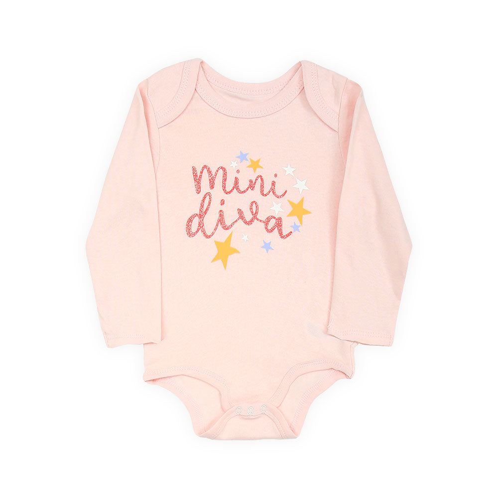 GIRL BODY SUIT PK-5 FULL SLEEVE MINI DIVA