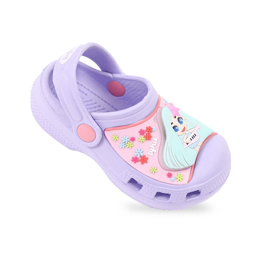GIRL CROCS PURPLE GUITARIST LED