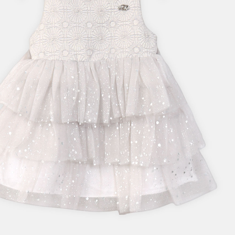 FANCY FROCK SILVER SPARKLE PRINCESS