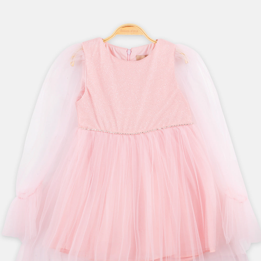 FANCY FROCK PINK MAXI DRESS