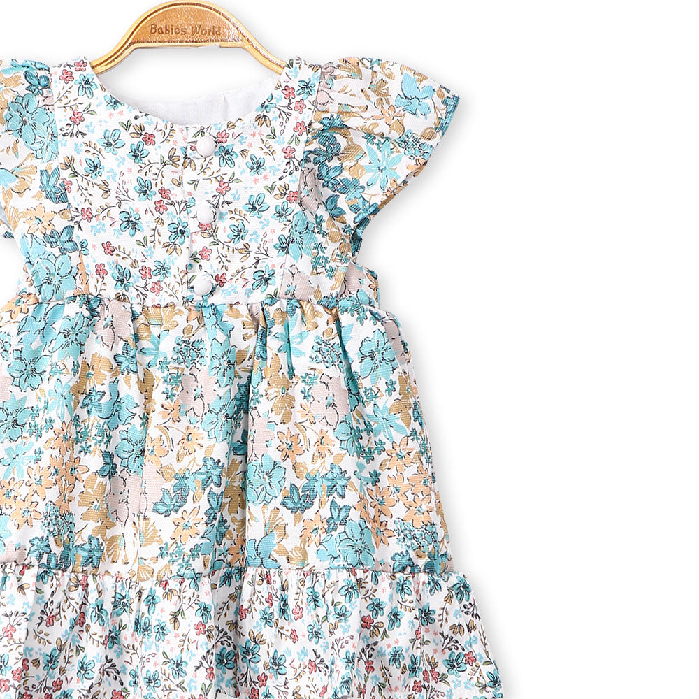 GIRL FROCK PINK FLORAL