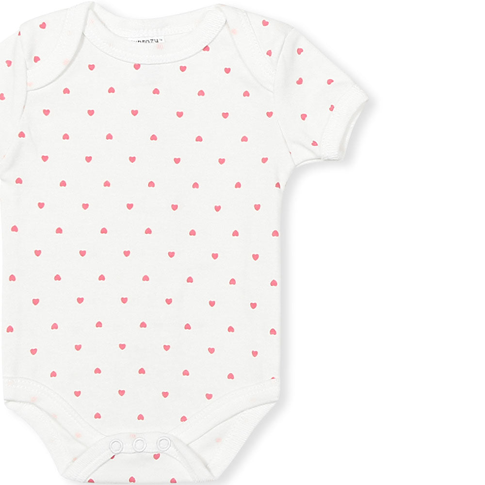 BABY GIRL GIFT SET PINK PENGUIN & HEARTS