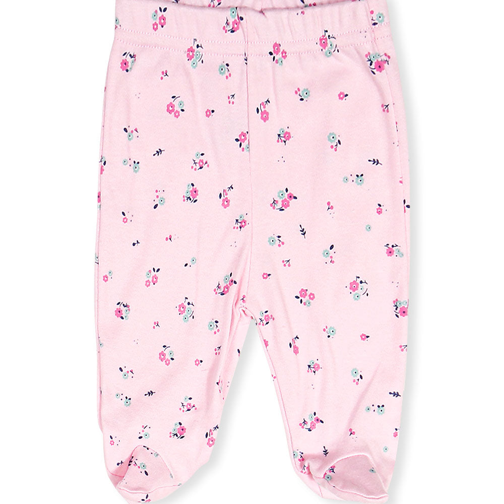 BABY GIRL GIFT SET PINK LITTLE SISTER FLORAL