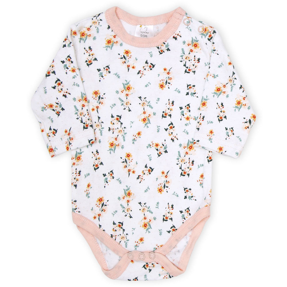 BABY GIRL GIFT SET PEACH FLORAL