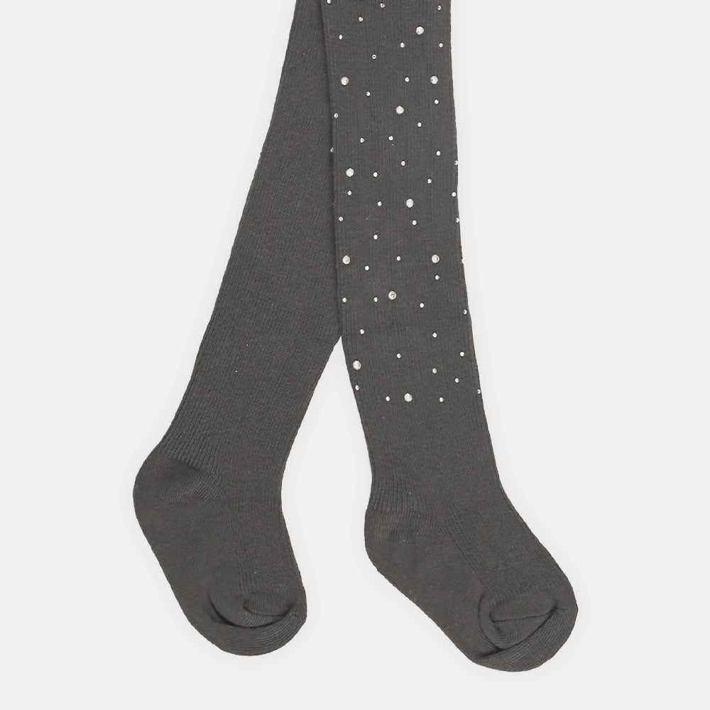 LEGGING GREY DIAMOND CUT STONE
