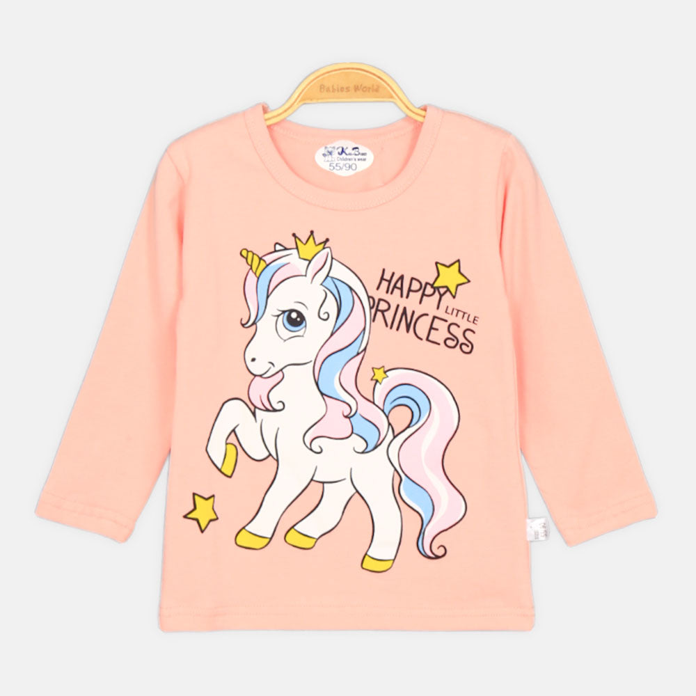 GIRL NIGHT SUIT PINK UNICORN