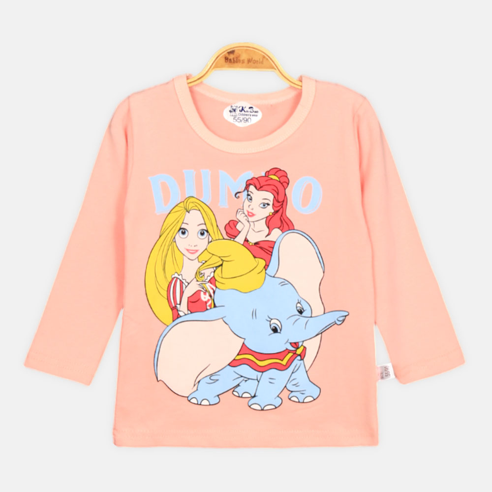 GIRL NIGHT SUIT PINK DUMBO