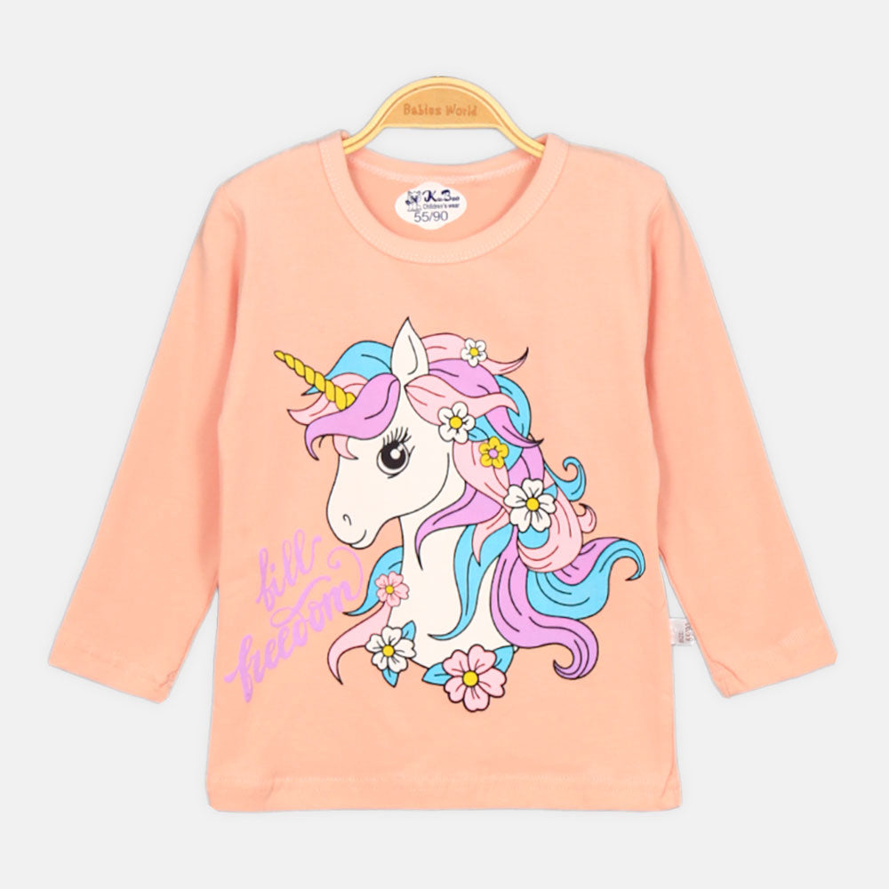 GIRL NIGHT SUIT PINK UNICORN