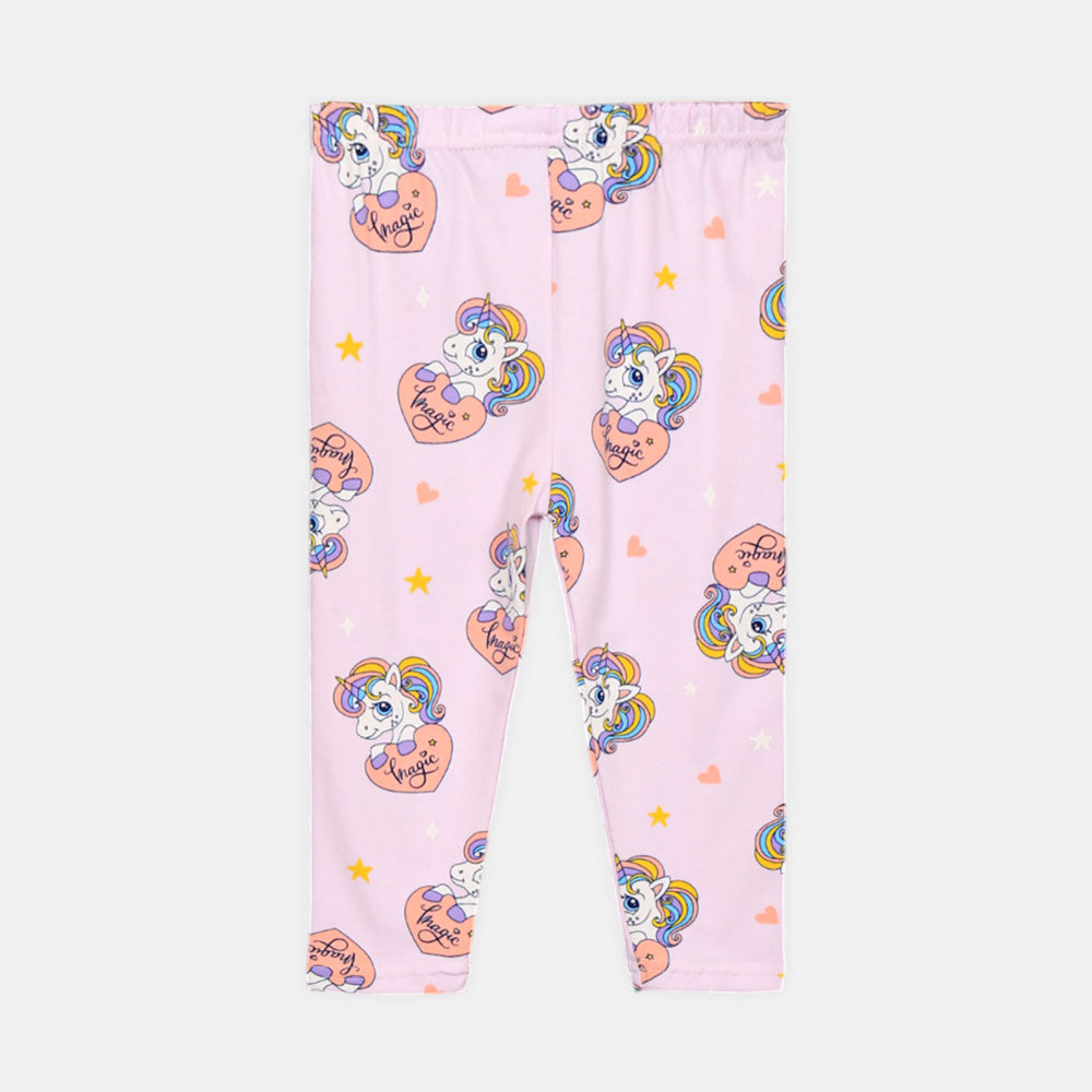 GIRL NIGHT SUIT PINK UNICORN