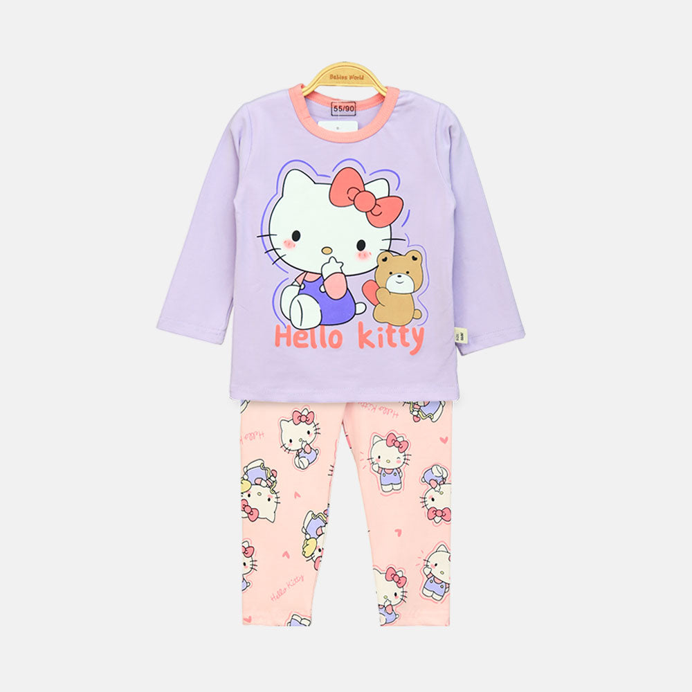 GIRL NIGHT SUIT HELLO KITTY LITE