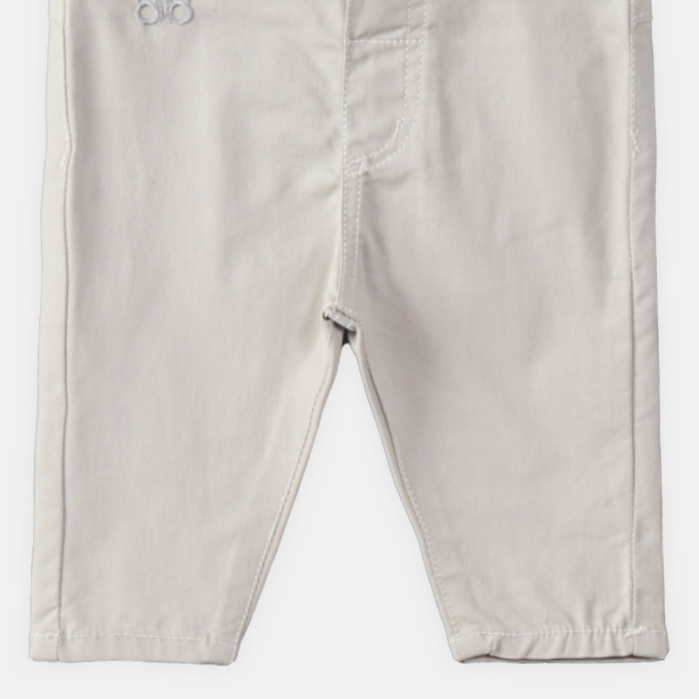 GIRL PANT BEIGE BUTTERFLY