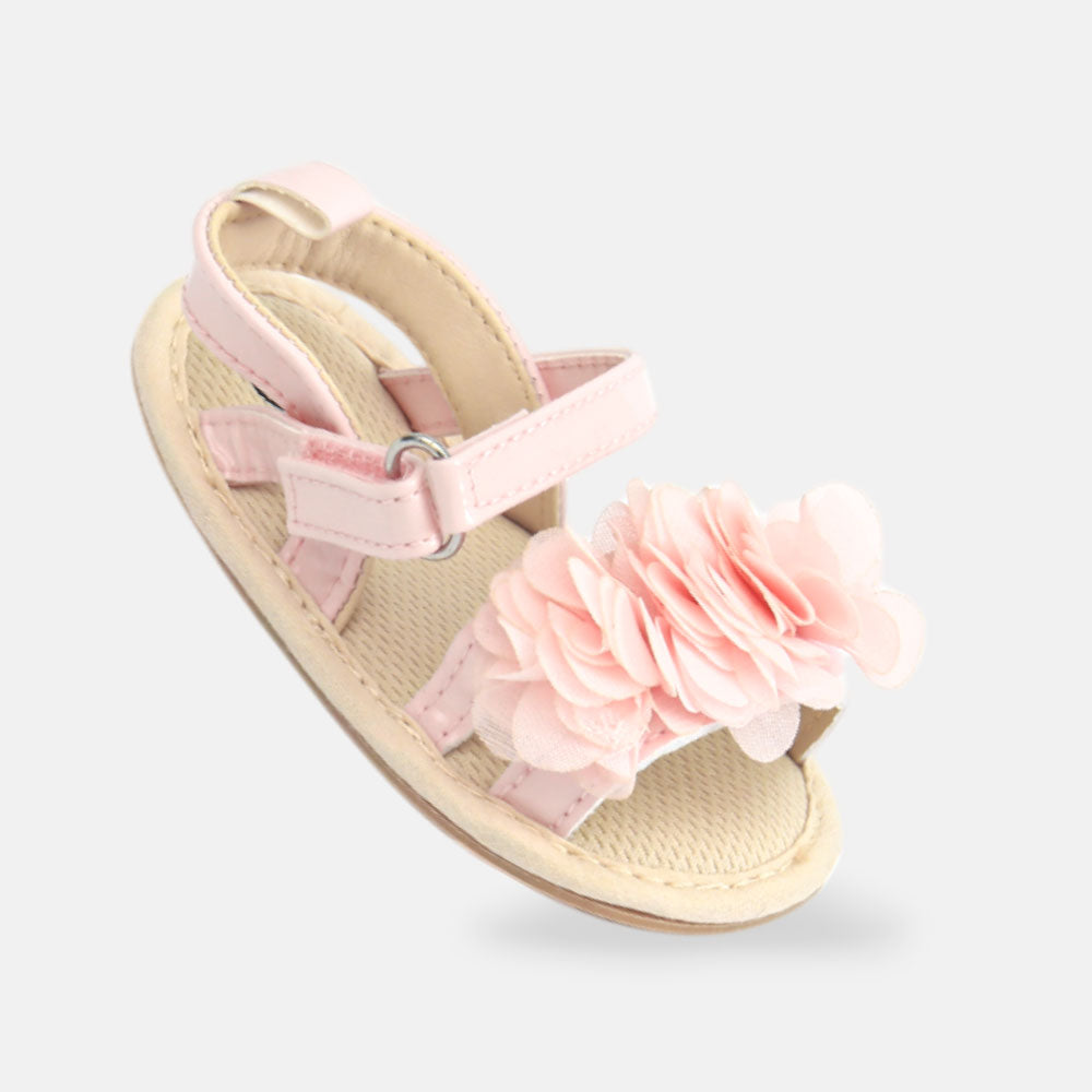 GIRL PRE WALKER SANDAL PINK FLORAL