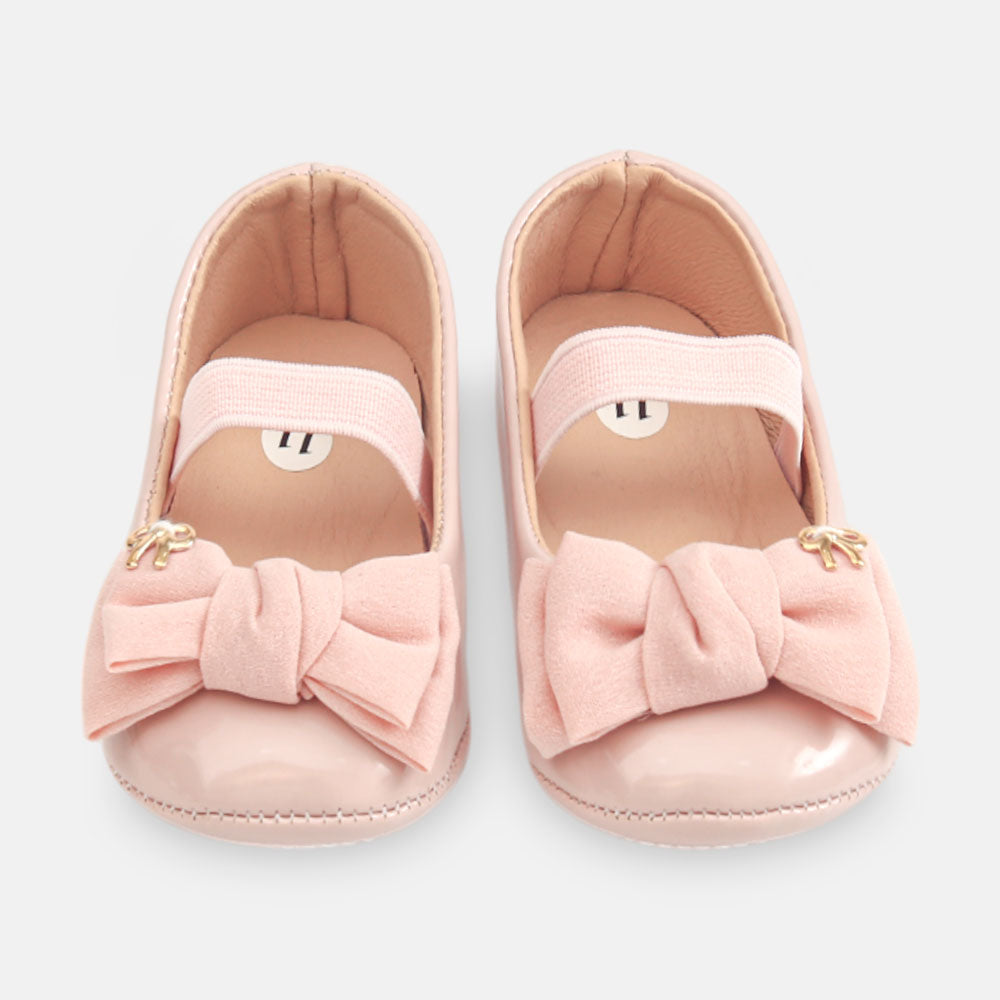 GIRL PRE WALKER SHOES LIGHT PINK