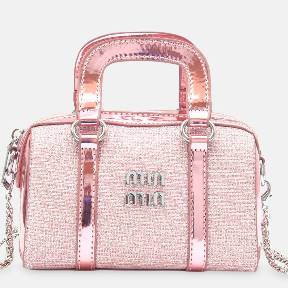 GIRL PURSE / CLUTCH SPARKLY PINK