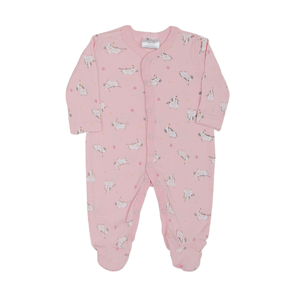 SLEEP SUITS / ROMPERS GIRLS PK-3 MULTI COLOR
