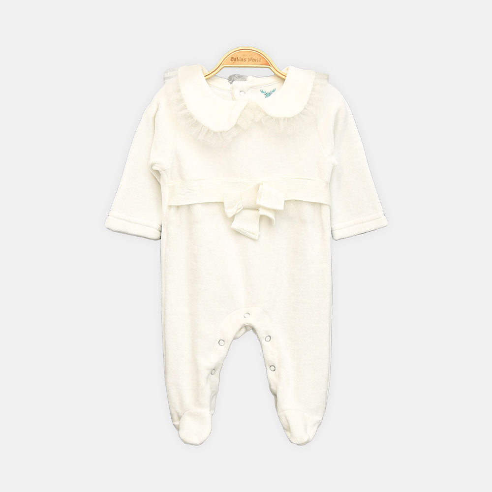 GIRL ROMPER WHITE