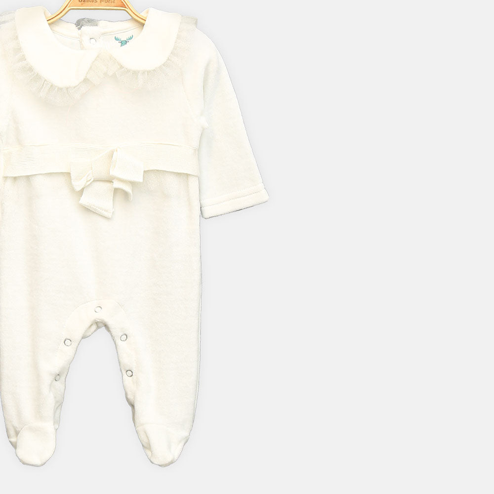 GIRL ROMPER WHITE