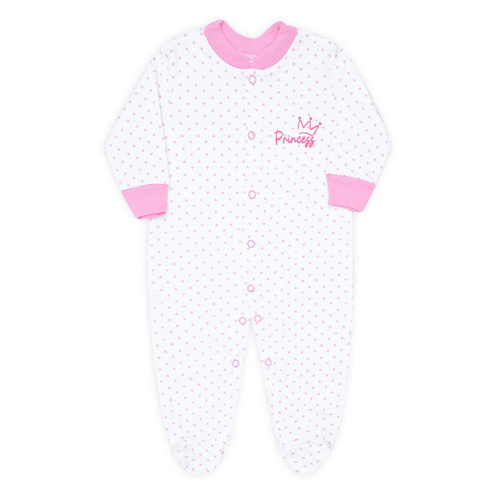 ROMPER GIRLS PK-3 PINK FAIRY HEART