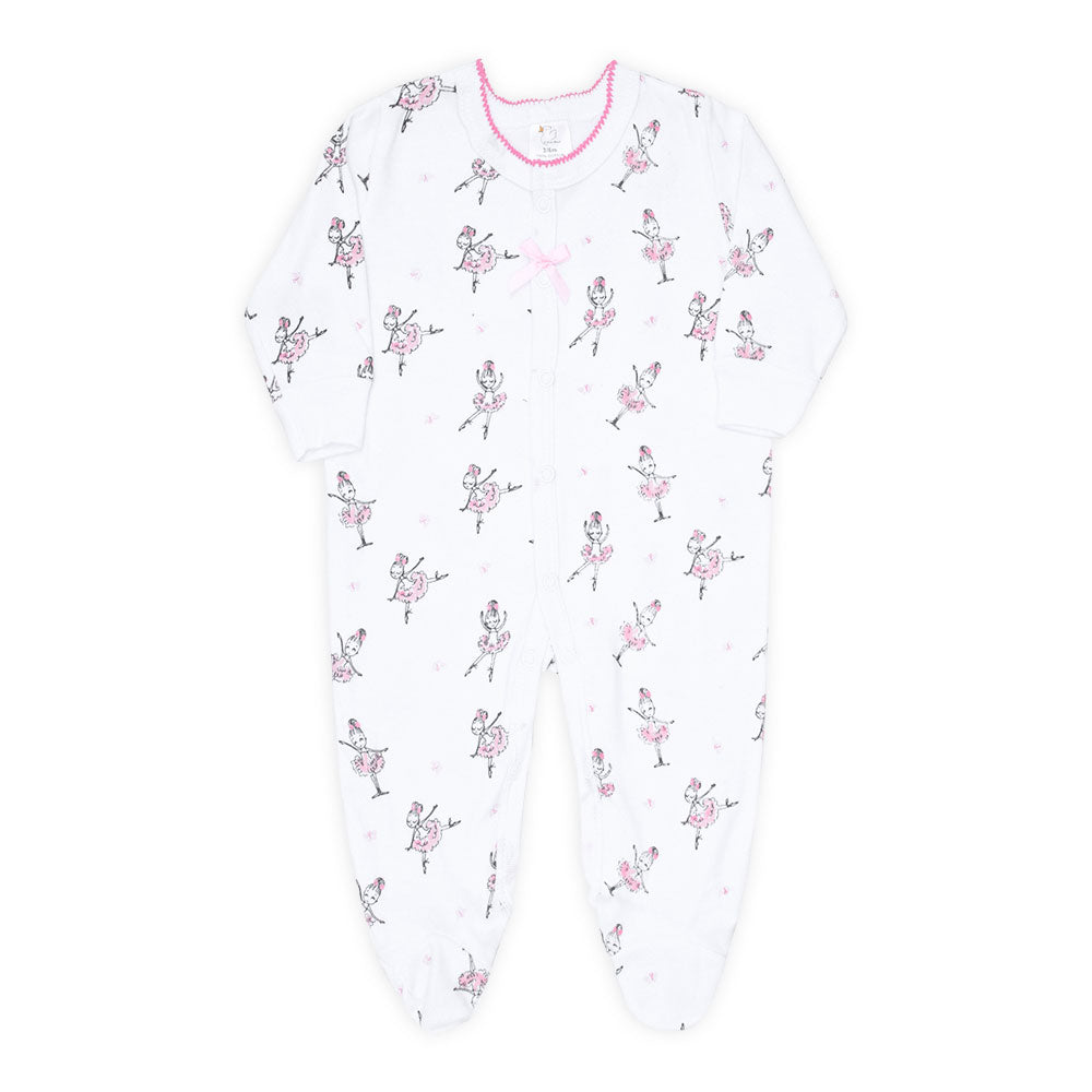 ROMPER GIRLS PK-3 PINK FAIRY HEART