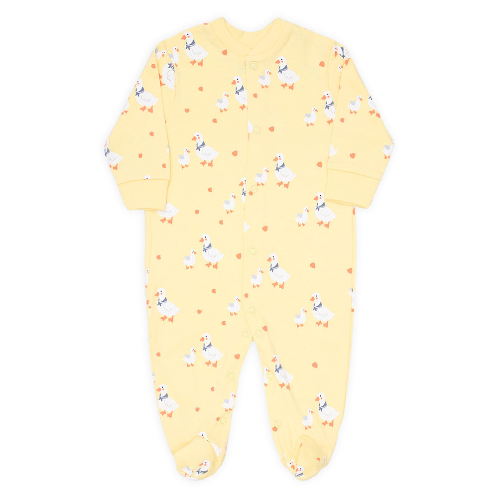 ROMPER GIRLS PK-3 MULTI DUCKY STRIPED