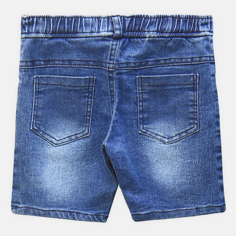 GIRL SHORT JEANS UNICORN DENIM