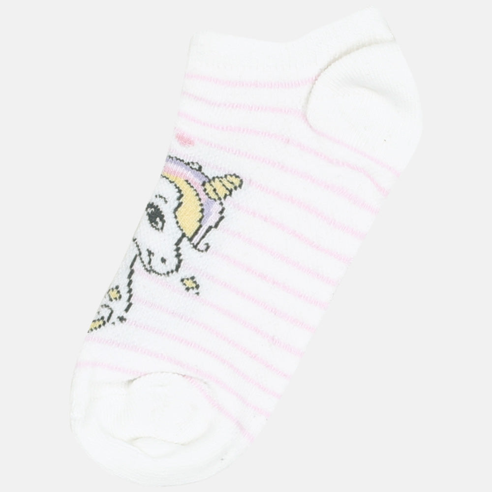 GIRL SOCKS CHARACTER 5 (OFF WHITE)