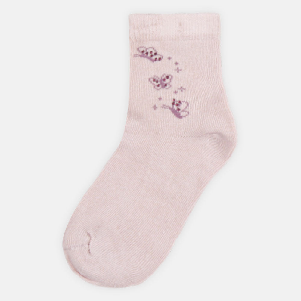 GIRL SOCKS PINK SPARKLE