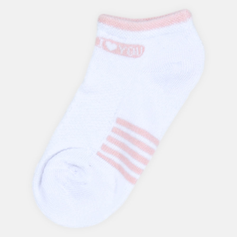 GIRL SOCKS WHITE ANKLE