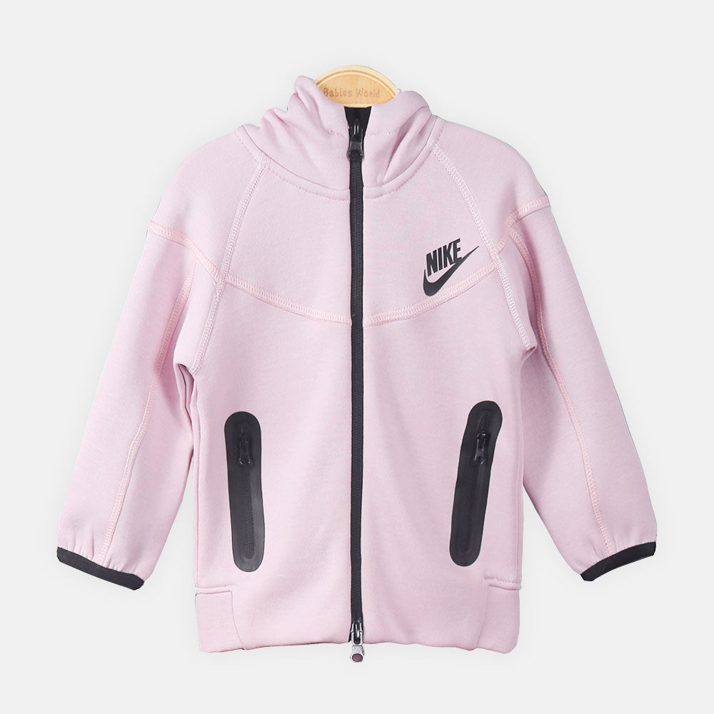 GIRL SUIT LILAC HOOD