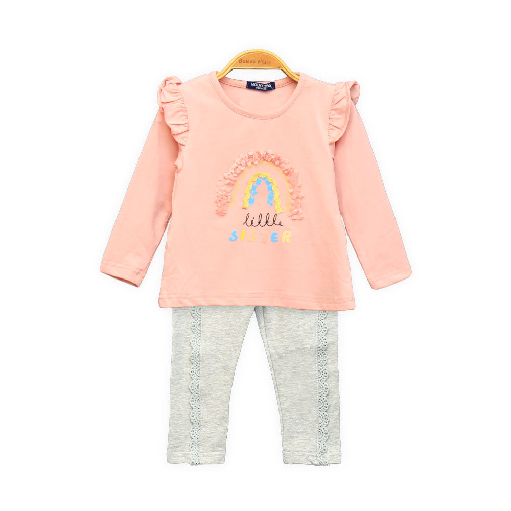 GIRL SUIT GIRL'S RAINBOW PINK