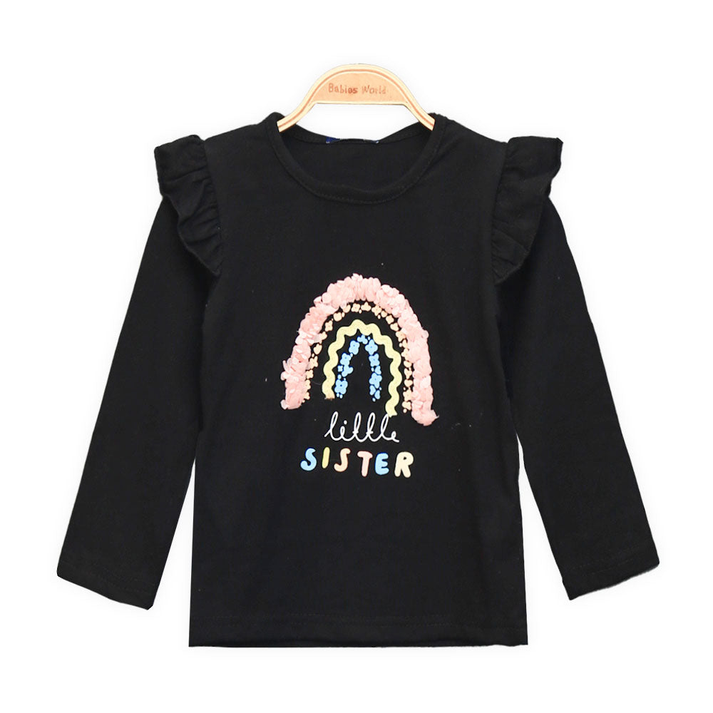 GIRL SUIT GIRL'S RAINBOW BLACK
