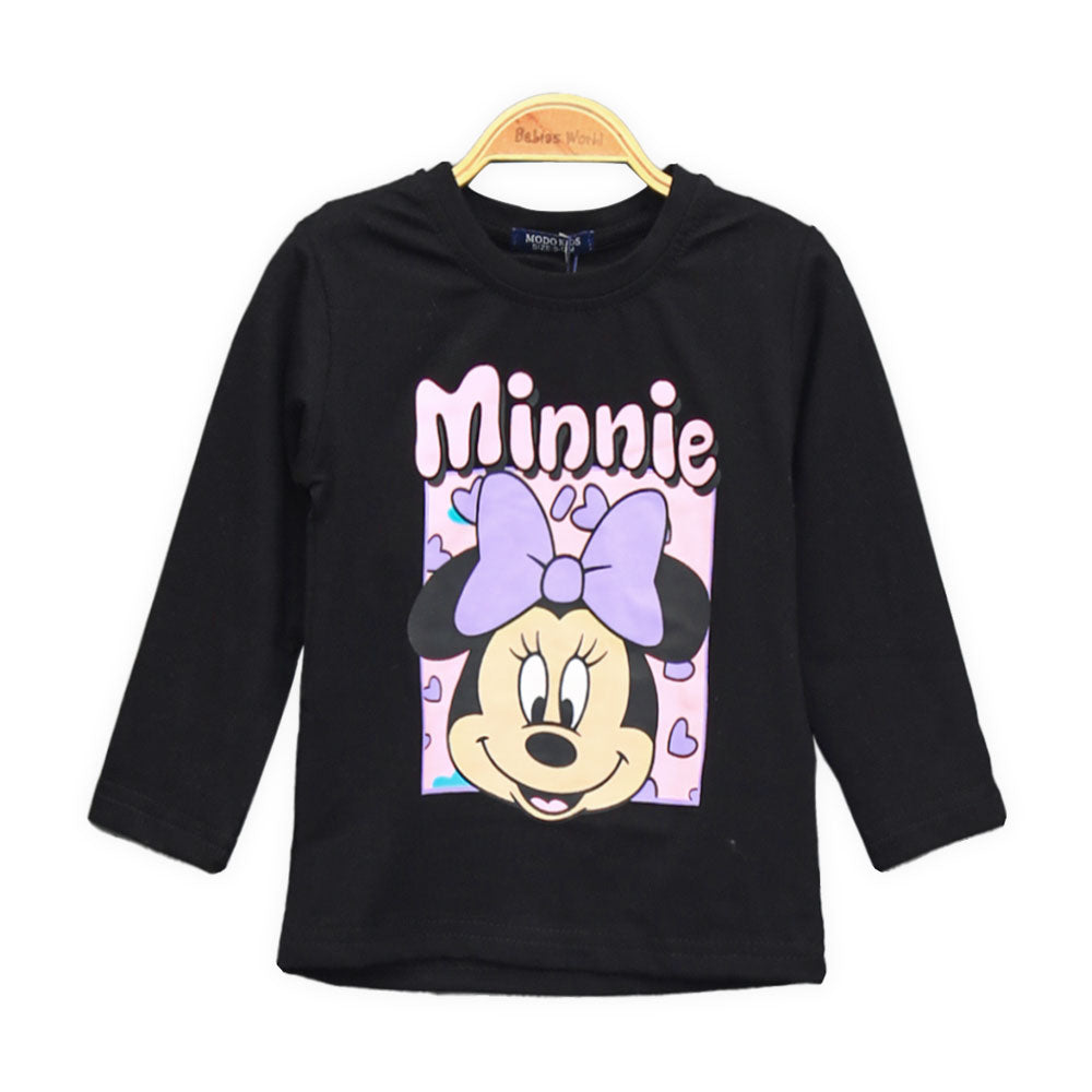 GIRL SUIT MINNIE MOUSE BLACK