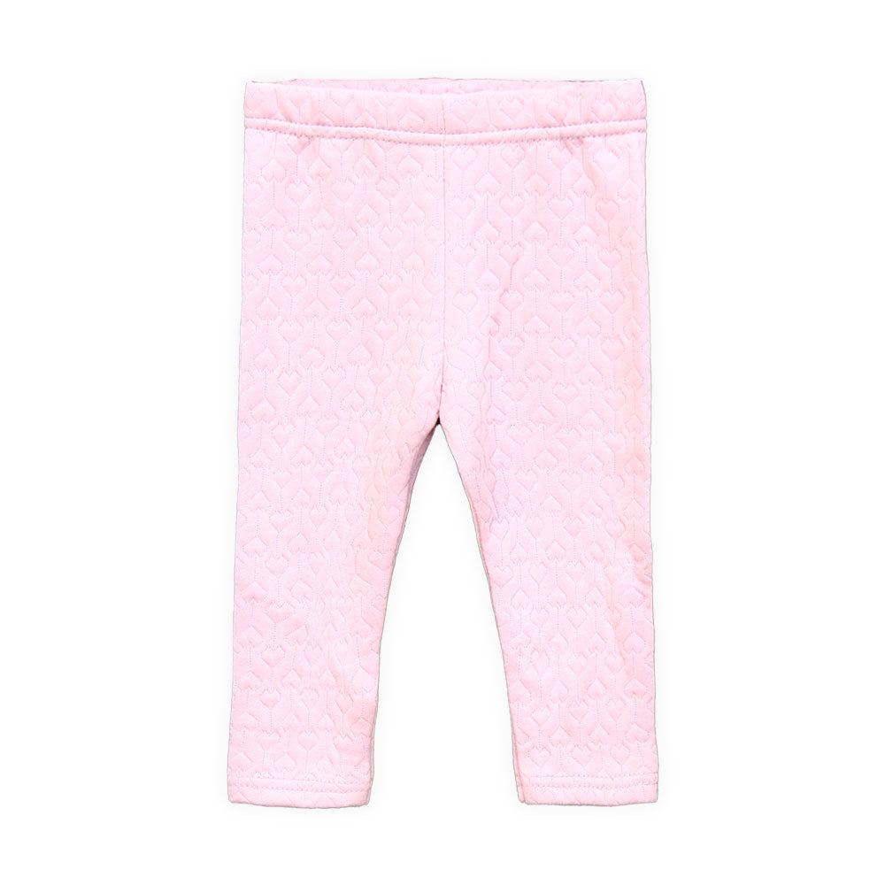 GIRL SUIT PINK QUILTED BUNNY