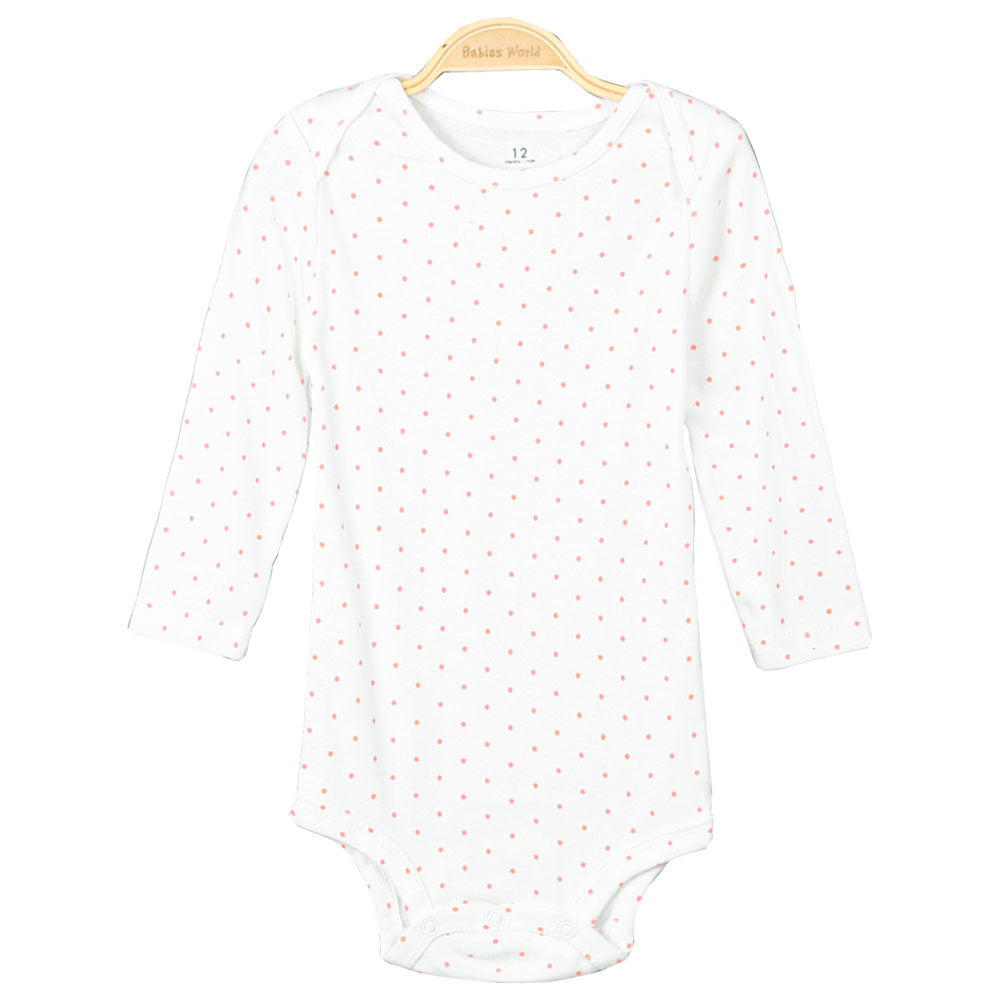GIRL SUIT W/JACKET PEACH FLEECE PRINTED