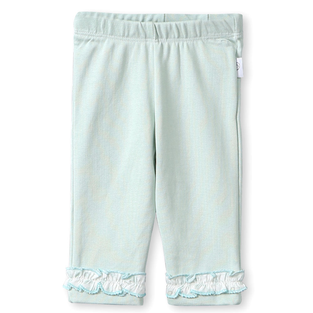 GIRL SUIT GREEN FLORAL