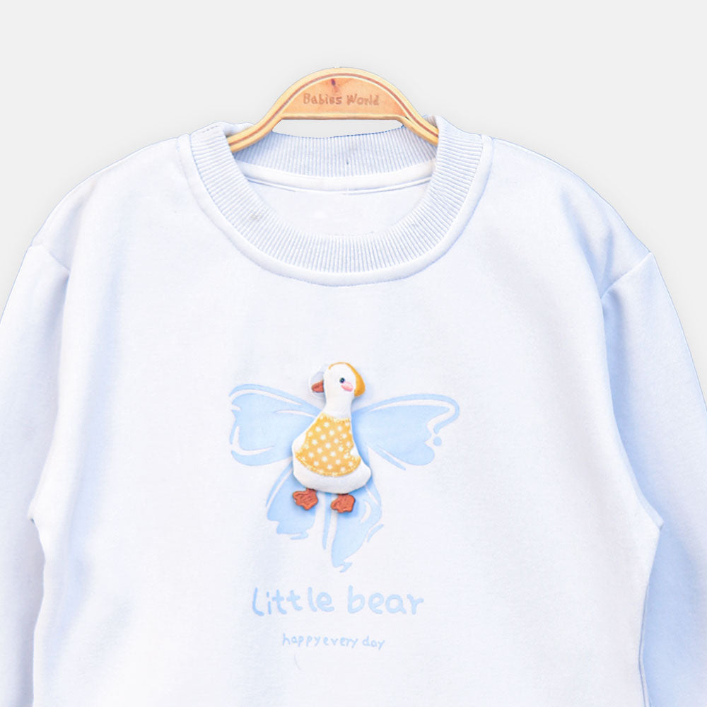 GIRL T-SHIRT SKY BLUE