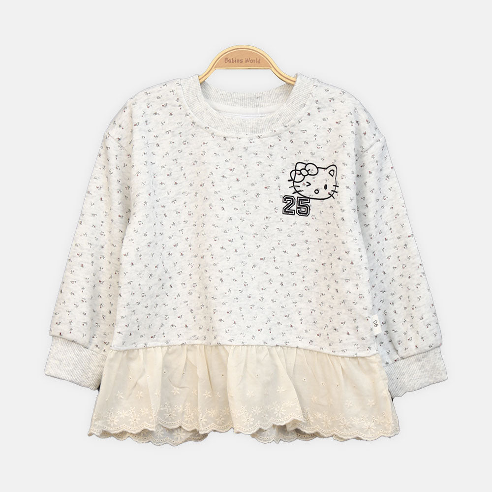 GIRL T-SHIRT GREY