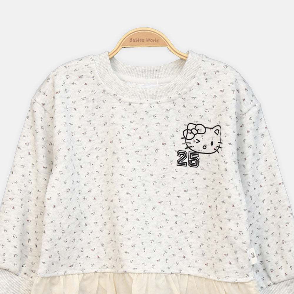 GIRL T-SHIRT GREY