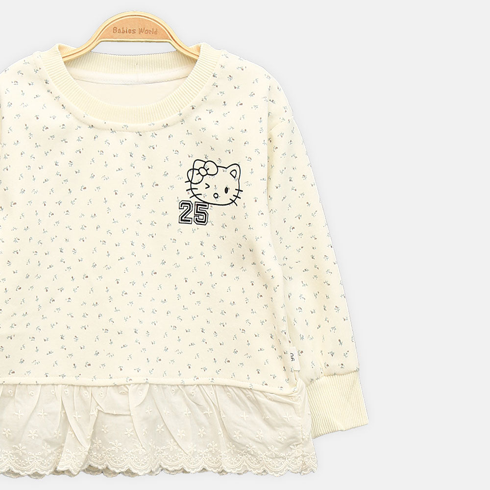 GIRL T-SHIRT CREAM
