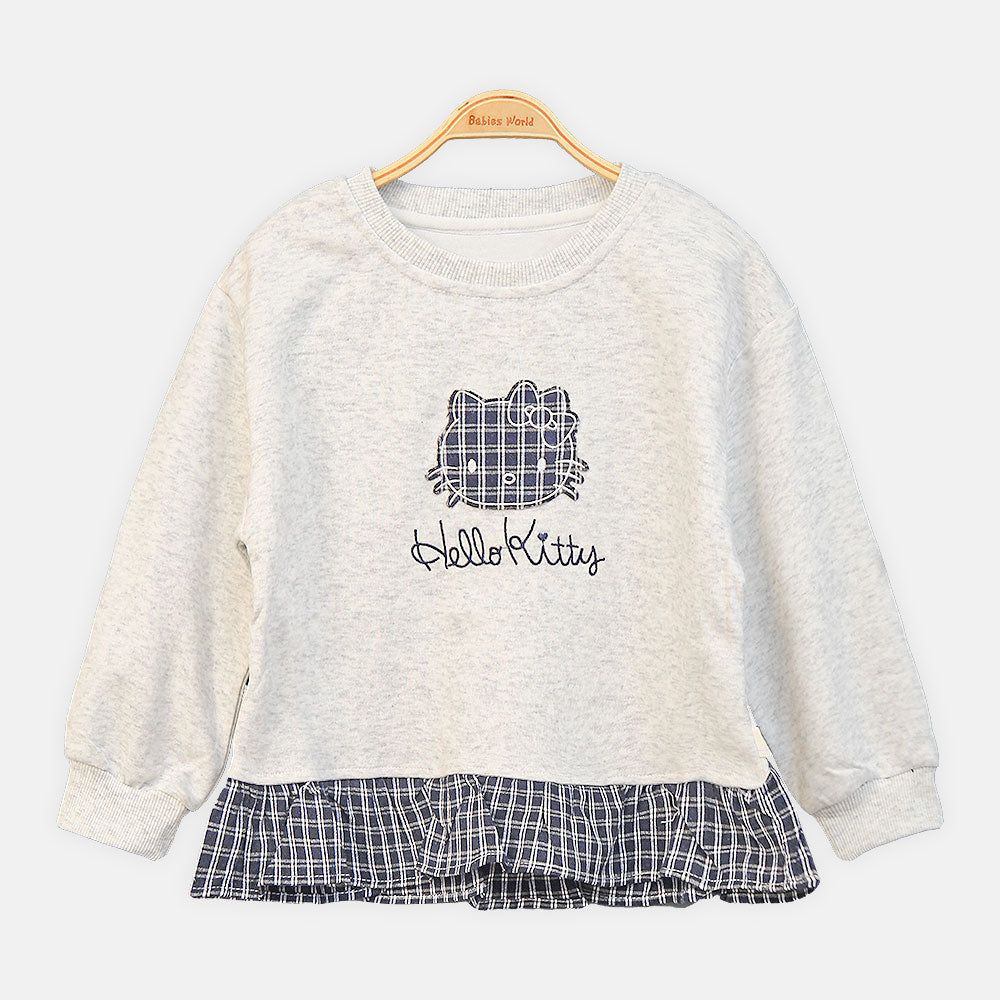 GIRL T-SHIRT GREY
