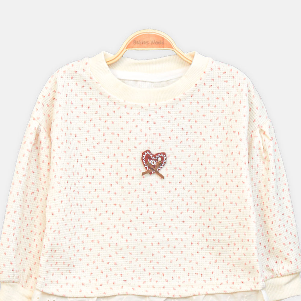 GIRL T-SHIRT CREAM