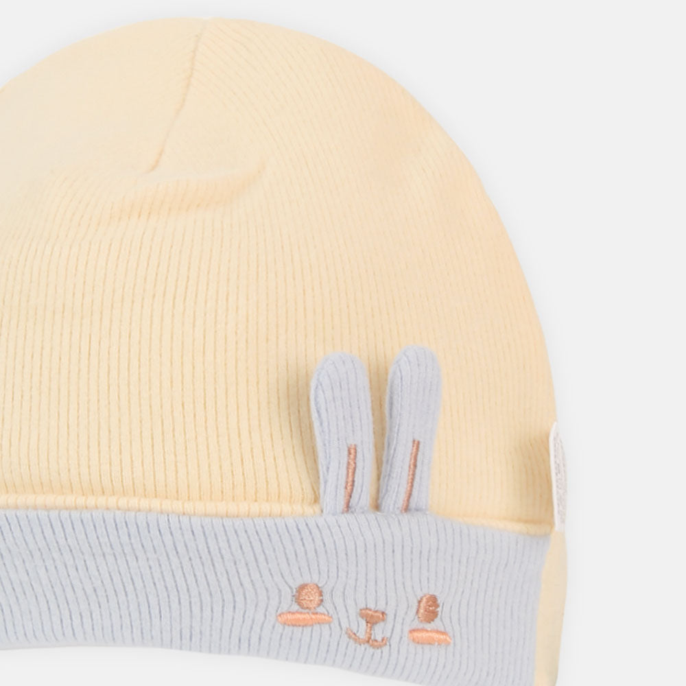 WINTER CAP LEMON BUNNY